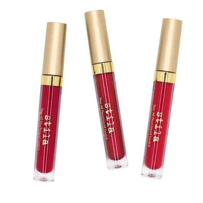 Stila Cosmeticsさんのインスタグラム写真 - (Stila CosmeticsInstagram)「Pick your player: original, sheer, or shimmer?! 💋Original: the first and still the best! Our Stay All Day Liquid Lipstick is delivers weightless, full-coverage color with long-lasting stay power 💋Sheer: the same all-day staying power as our original, but with a softer, sheerer coverage. Lips are tined wish a wash of color for a softer appearance 💋Shimmer: the full coverage, color-rich formula you love with subtle metallic, shimmering finish!  Shop them all via the link in bio ✨ #stilacosmetics #liquidlipstick #beso」11月20日 7時00分 - stilacosmetics