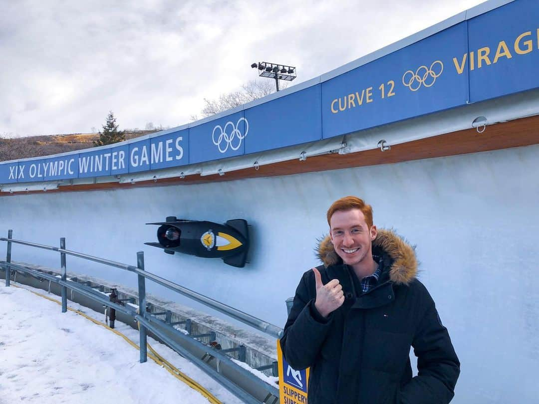 ショーン・ラビットさんのインスタグラム写真 - (ショーン・ラビットInstagram)「They say time flies when you’re having fun! 🏎 I can’t believe it was already a year ago today I went to Park City where I got to witness a monobob (single person bob sled) competition! @ogow.ats got the perfect shot! It’s Tuesday but we are doing a throwback! 💨  彼らはあなたが楽しんでいるとき、時間が早いと言います！  今日はすでに1年前だったとは信じられませんが、パークシティに行ってモノボブ（1人のボブのそり）競技会を目撃しました！ 完璧なショット！ 火曜日ですが、throwback写真送ります！ . . . . . #figureskating  #motivationalquotes  #training  #foodie  #fitfam  #travel  #throwback  #parkcity  #ootd  #model  #tokyo  #mensfashion  #bobsled  #フィギュアスケート  #トレーニング  #筋肉  #筋トレ  #笑  #モデル  #イケメン  #ファッション  #スノーボード  #コーディネート  #おしゃれさんと繋がりたい  #今日の服  #いいね返し  #イルミネーション #可愛い  #アメリカ  #おはよう」11月20日 8時00分 - seanrabbitt