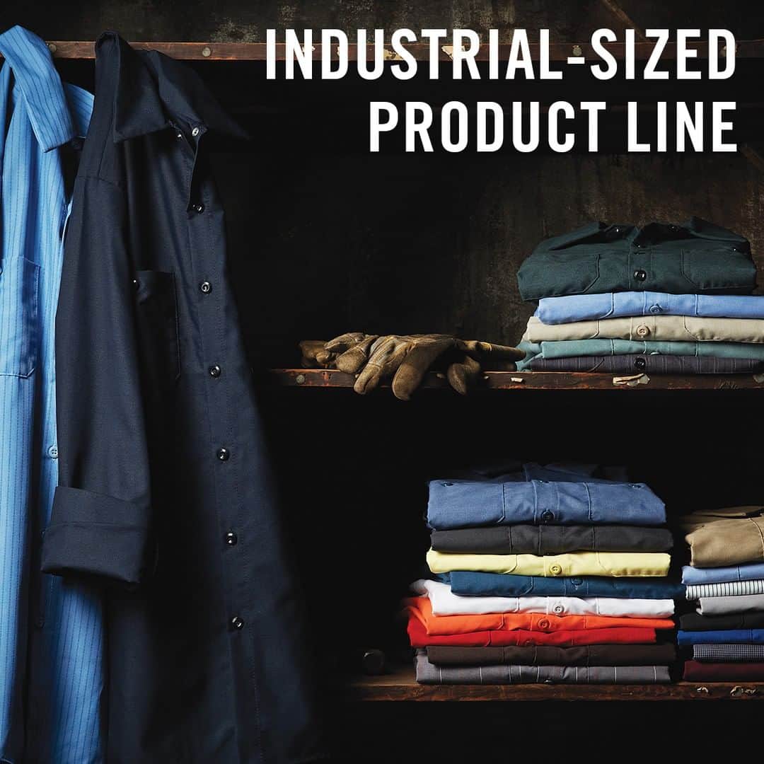 のインスタグラム：「Red Kap stocks over 900 styles and colors of industrial-grade workwear and the most comprehensive size range of work shirts, pants, and outerwear. Shop now at http://bit.ly/2OlryyU」