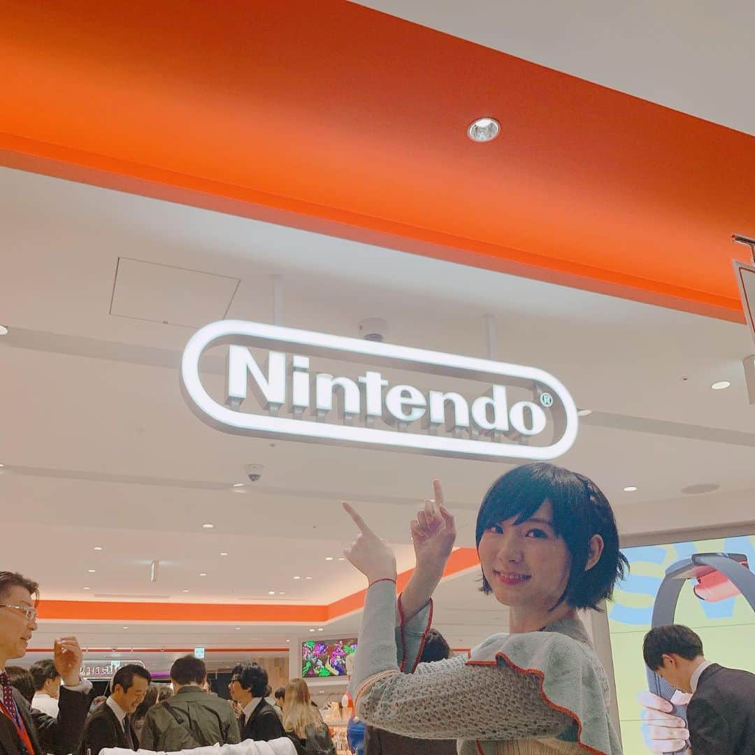 結さんのインスタグラム写真 - (結Instagram)「11/22にオープンする渋谷PARCOにとある撮影でお邪魔しました #NintendoTOKYO さいのこう！！！」11月20日 10時36分 - xxxjyururixxx