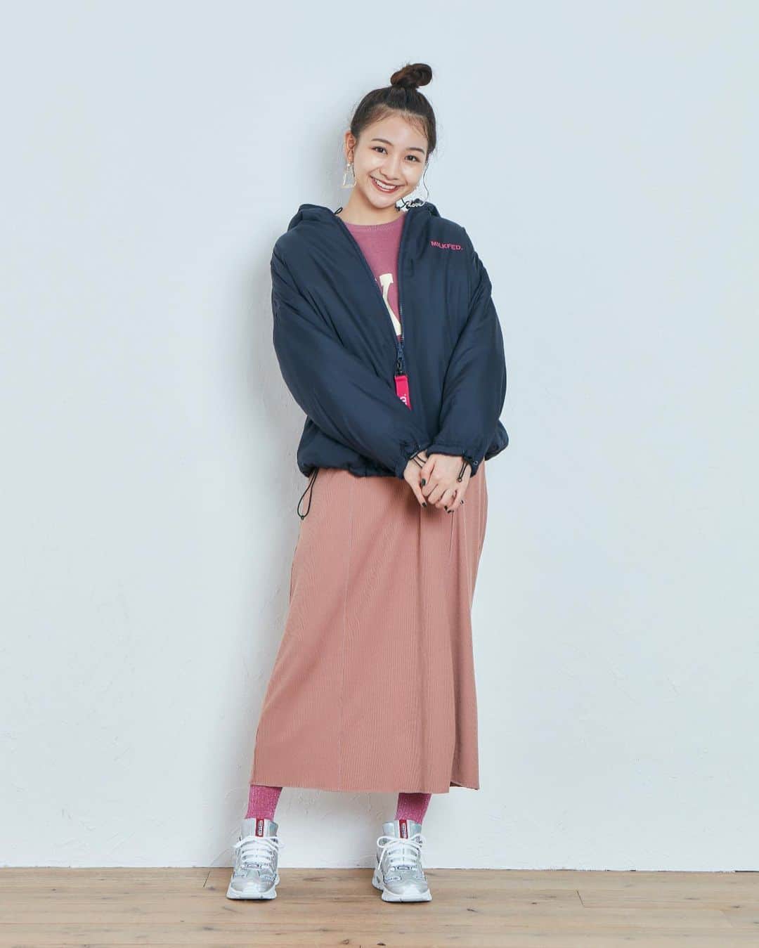 MILKFED.さんのインスタグラム写真 - (MILKFED.Instagram)「MILKFED.OUTER COLLECTION “AIRI SUGIMOTO”﻿ ﻿ MILKFED.では、トレンドやダウンのアウターが﻿ 揃っています！﻿ ﻿ 今回、モデル・女優として活躍中の杉本 愛里ちゃんが﻿ オフィシャルオンラインストアcalifにて色々な﻿ テイストで着こなしてくれています♪﻿ ﻿ ぜひお買い物＆コーディネートの参考にしてくださいね。 #milkfed #milkfedjp #ミルクフェド #ミルフェ #fashion #ガーリーストリート #杉本愛里 @12_airiyade_21」11月20日 13時33分 - milkfedjp