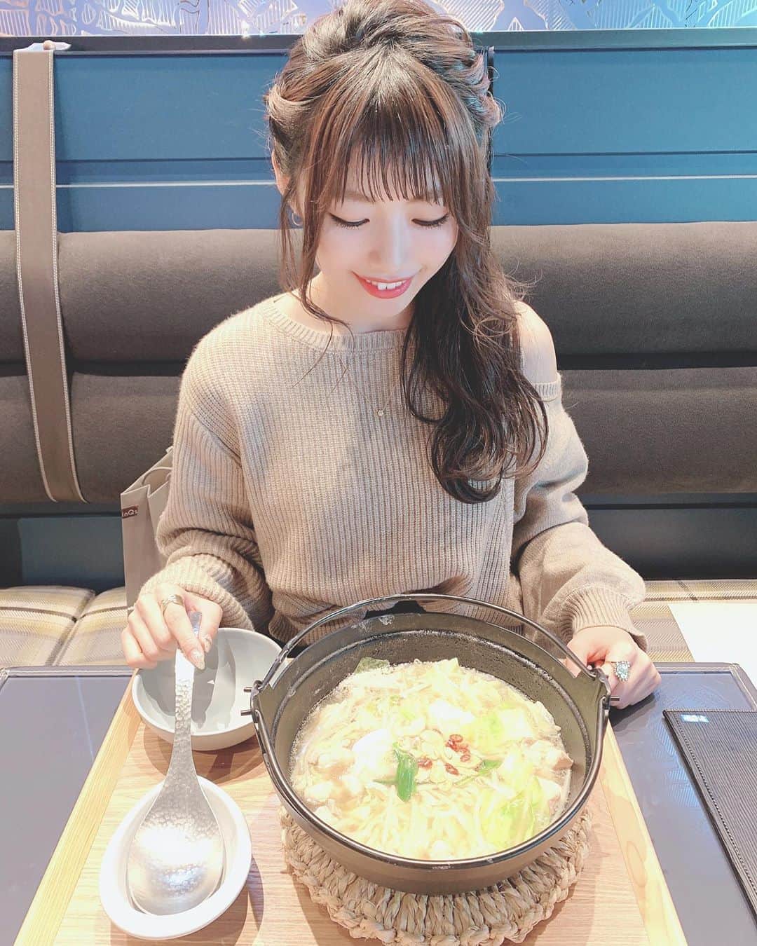 のインスタグラム：「あったかいものが美味しい季節ですね☺︎」