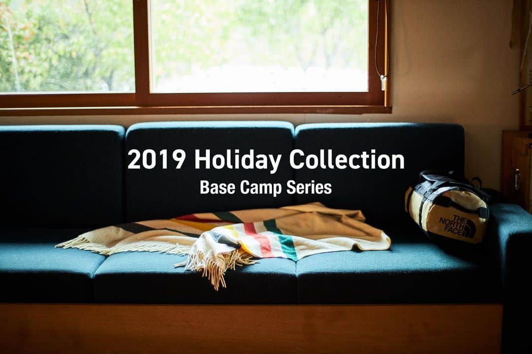 のインスタグラム：「【Holiday Collection 2019】﻿ 1986年にリリースされたベース・キャンプ・ダッフル・バッグがこの冬、Holiday Collectionとしてリリース。世界各地での冒険を支えたバッグは、人々の日々の生活にもより多くの可能性を与えてくれる。冒険とその歴史と共に。-BORN IN 1986, EXPLORING EVER SINCE- ﻿ ﻿ First launched in 1986, Base camp duffel has been supporting expeditions since ever. We believe that the durable material and the useful functions make your ordinary life more comfortable and ready-to-go. -BORN IN 1986, EXPLORING EVER SINCE-﻿ ﻿ #tnfjp #thenorthface #neverstopexploring」