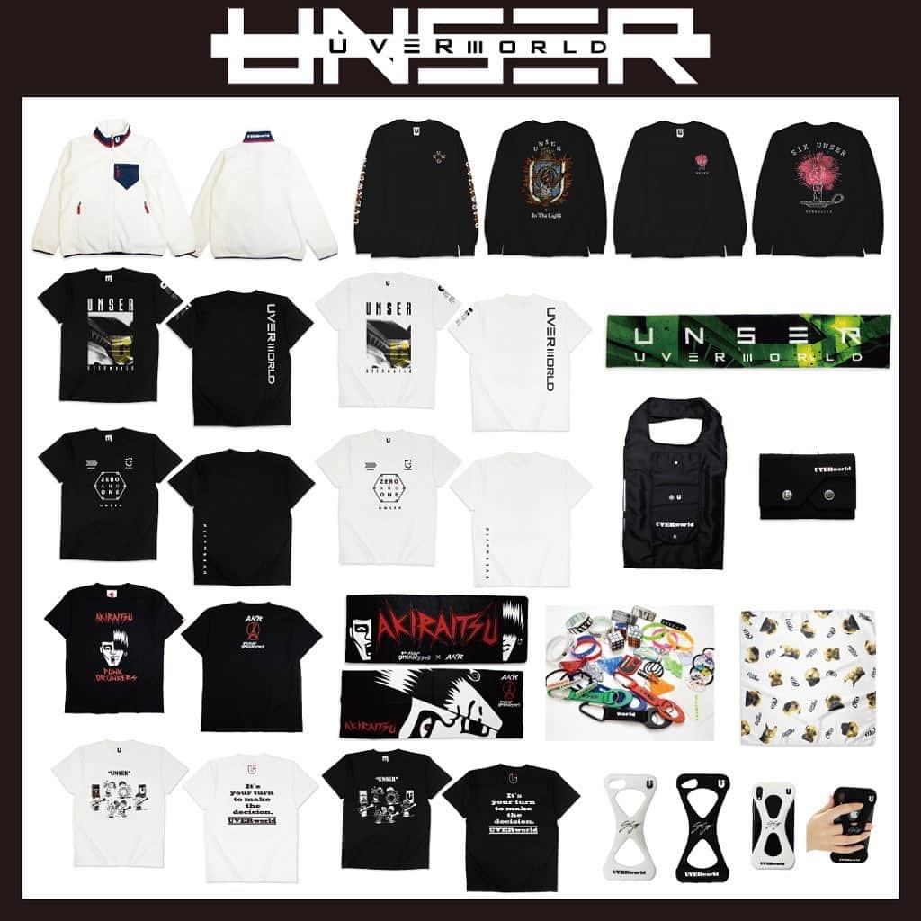 UVERworld【公式】さんのインスタグラム写真 - (UVERworld【公式】Instagram)「「UVERworld UNSER TOUR」 OFFICIAL GOODS  https://store.emtg.jp/uverworld/  #uverworld #unsertour」11月20日 20時03分 - uverworld_official