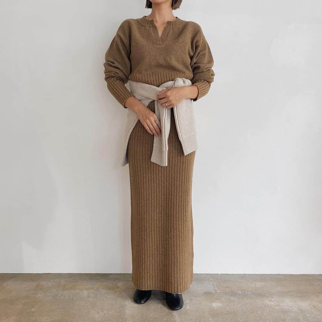 CASA FLINEさんのインスタグラム写真 - (CASA FLINEInstagram)「﻿ knit dress ¥36,000﻿ ﻿ ﻿ ﻿ ﻿ #casafline #sustainable #craftmanship #ethical  #sustainablefashion  #upcycle #reuse#sustainablemodefashion  #handmade #organic ﻿#casaflineforearth ﻿ ﻿ ﻿ ﻿ ﻿ ﻿ ﻿」11月20日 20時52分 - casa_fline