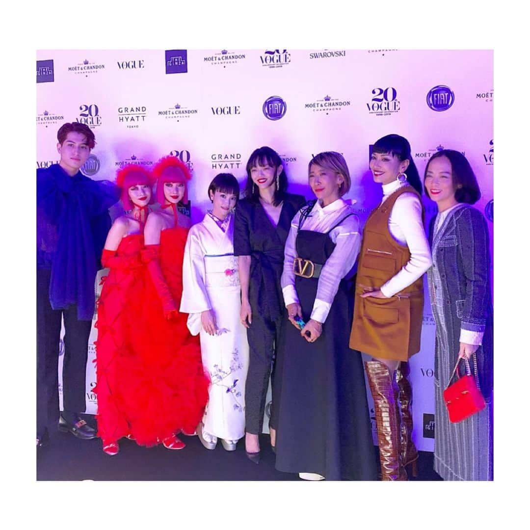 HiRAO INCのインスタグラム：「. VOGUE 20th anniversary おめでとうございます㊗️ みんなに会えた！」