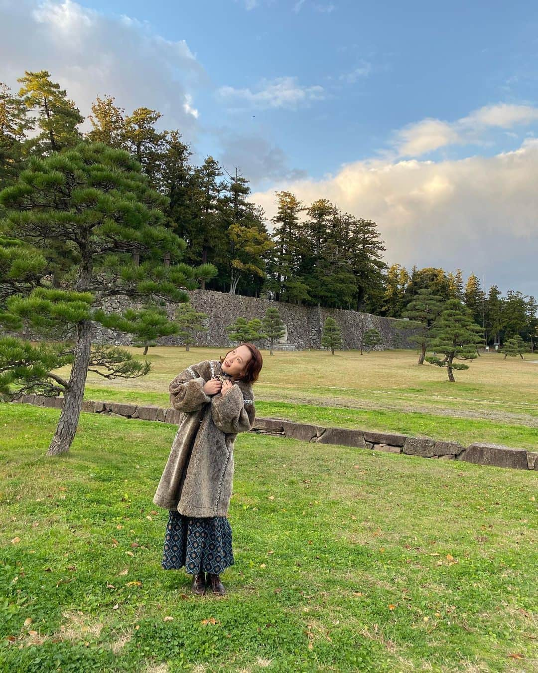 柴田紗希さんのインスタグラム写真 - (柴田紗希Instagram)「島根が綺麗すぎて感動しております。見渡す限り綺麗な島根に来ております。本当に、綺麗。 なんでだろう、澄んでるよ✨ #ただいま島根 #美肌　#縁結び #しば旅」11月20日 21時53分 - shibasaaki