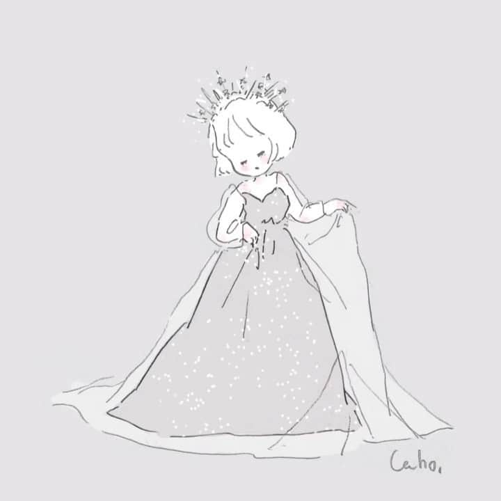 Cahoのインスタグラム：「みんな違うから比べないで それぞれの星で沢山輝けばいいね  #illustration  #illust  #illustrator  #イラスト」