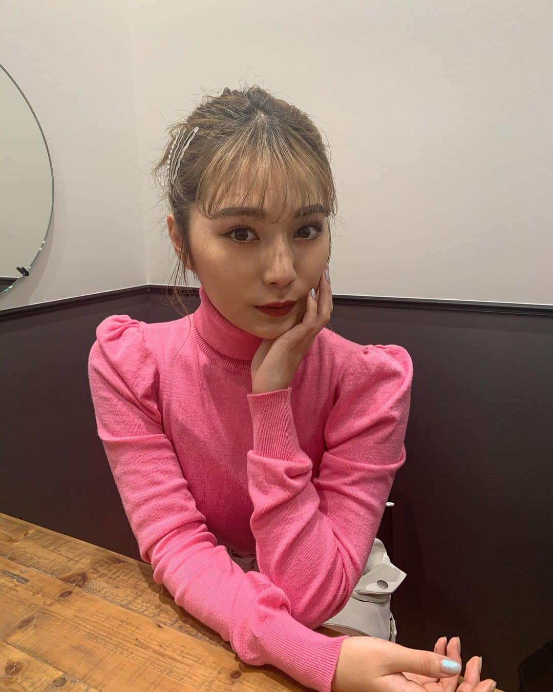 浪花ほのかのインスタグラム：「、 、 、  今日の収録のお洋服だよ😍」