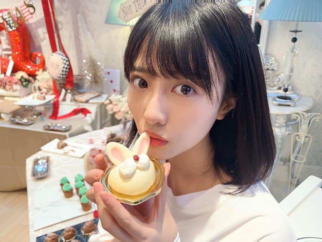 宮瀬彩加さんのインスタグラム写真 - (宮瀬彩加Instagram)「先日、『アリスのスイートティーパーティー ～Christmas Magic～』に 行ってきました🍰🍴🐰 @wine_dining_vinobuono  めちゃくちゃフォトジェニックな空間に 可愛いスウィーツが約20種類と軽食がありました。 可愛いー！ってほんとに何回言ったことやらわからない。 ついつい食べ過ぎてしまいました💘💎 いつまでたっても可愛いものをみるとトキメクところに自分、女子だな〜と実感します。 . . . . #アリスのスイートティーパーティー #表参道カフェ #デザートビュッフェ #食べ放題 #不思議の国のアリス #pr #コラボベース」11月20日 22時56分 - ayaka_miyase