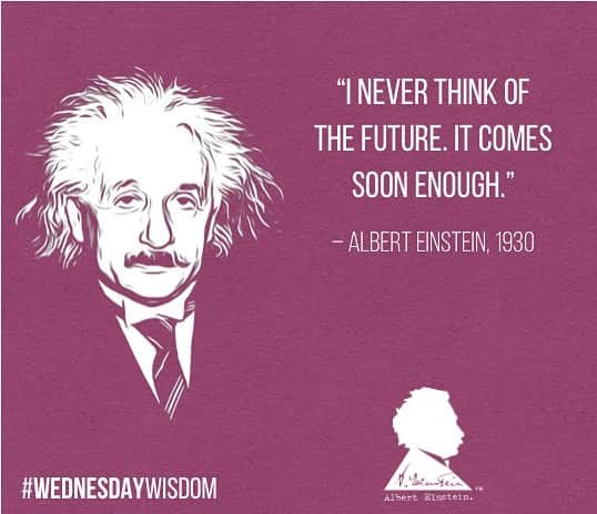 アルベルト・アインシュタインさんのインスタグラム写真 - (アルベルト・アインシュタインInstagram)「“I never think of the future. It comes soon enough.” – Albert Einstein, 1930  #WednesdayWisdom #Einstein #Quote」11月20日 23時05分 - alberteinstein