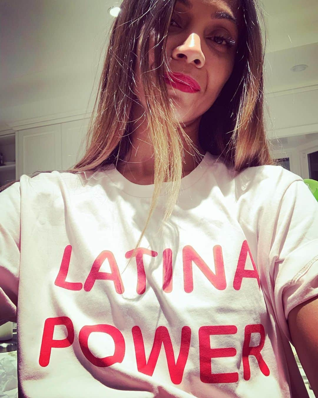 ゾーイ・サルダナさんのインスタグラム写真 - (ゾーイ・サルダナInstagram)「"It's not quite a cause for celebration, but November 20 is #LatinaEqualPayDay, which marks the point in 2019 at which the average Latina's wages at last equal what a white man earned in 2018. For women overall, it takes about 16 months to make what a white man makes in 12.  But for Latina women—whose "Equal Pay Day" is the last observed of the year—that number is much higher. It takes nearly 23 months to even out, with Latina's typically earning only 54 cents for every dollar a man makes.  @phenomenal  #LatinaWomen  #LatinaPower #Latinx #EqualPay」11月21日 10時30分 - zoesaldana