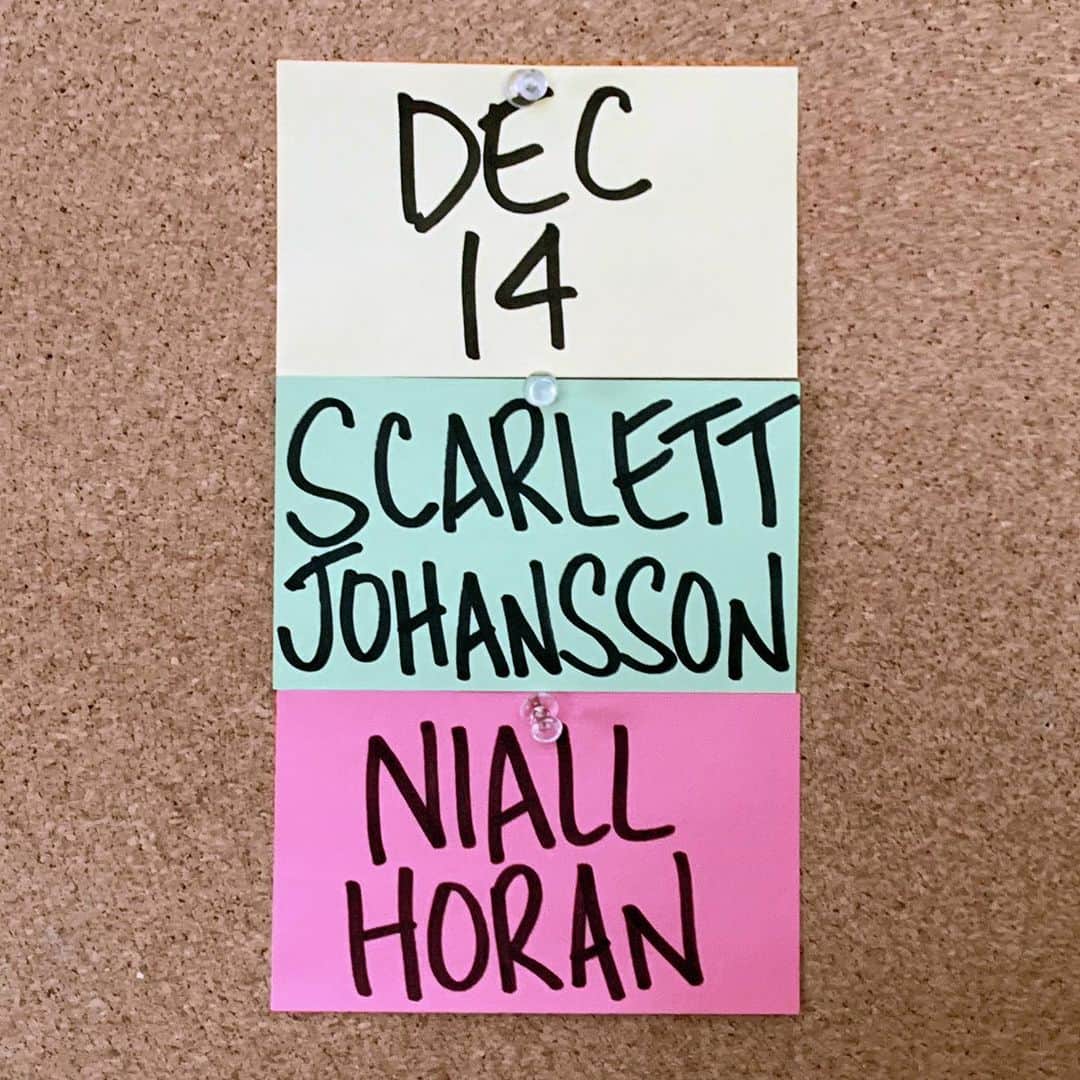 ナイル・ホーランのインスタグラム：「Dreams do come true. SNL December 14th, can’t wait @nbcsnl」