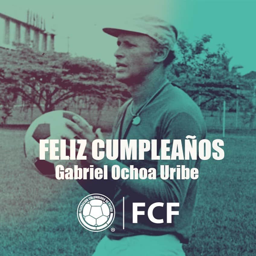 サッカー コロンビア代表チームのインスタグラム：「Feliz cumpleaños #⃣9⃣0⃣ para Gabriel Ochoa Uribe. Uno de los técnicos más importantes en la historia del fútbol colombiano. 🎂🥳」