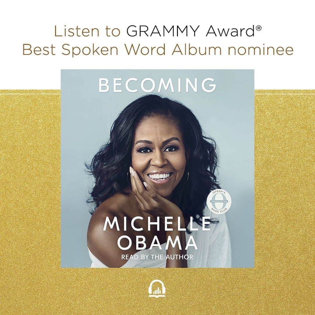 ミシェル・オバマさんのインスタグラム写真 - (ミシェル・オバマInstagram)「So thrilled to receive a #GRAMMYs nomination! This past year has been such a meaningful, exhilarating ride. I’ve loved hearing your stories and continuing down the road of becoming together. Thank you for every ounce of love and support you’ve shared so generously. #IAmBecoming ‬」11月21日 5時25分 - michelleobama