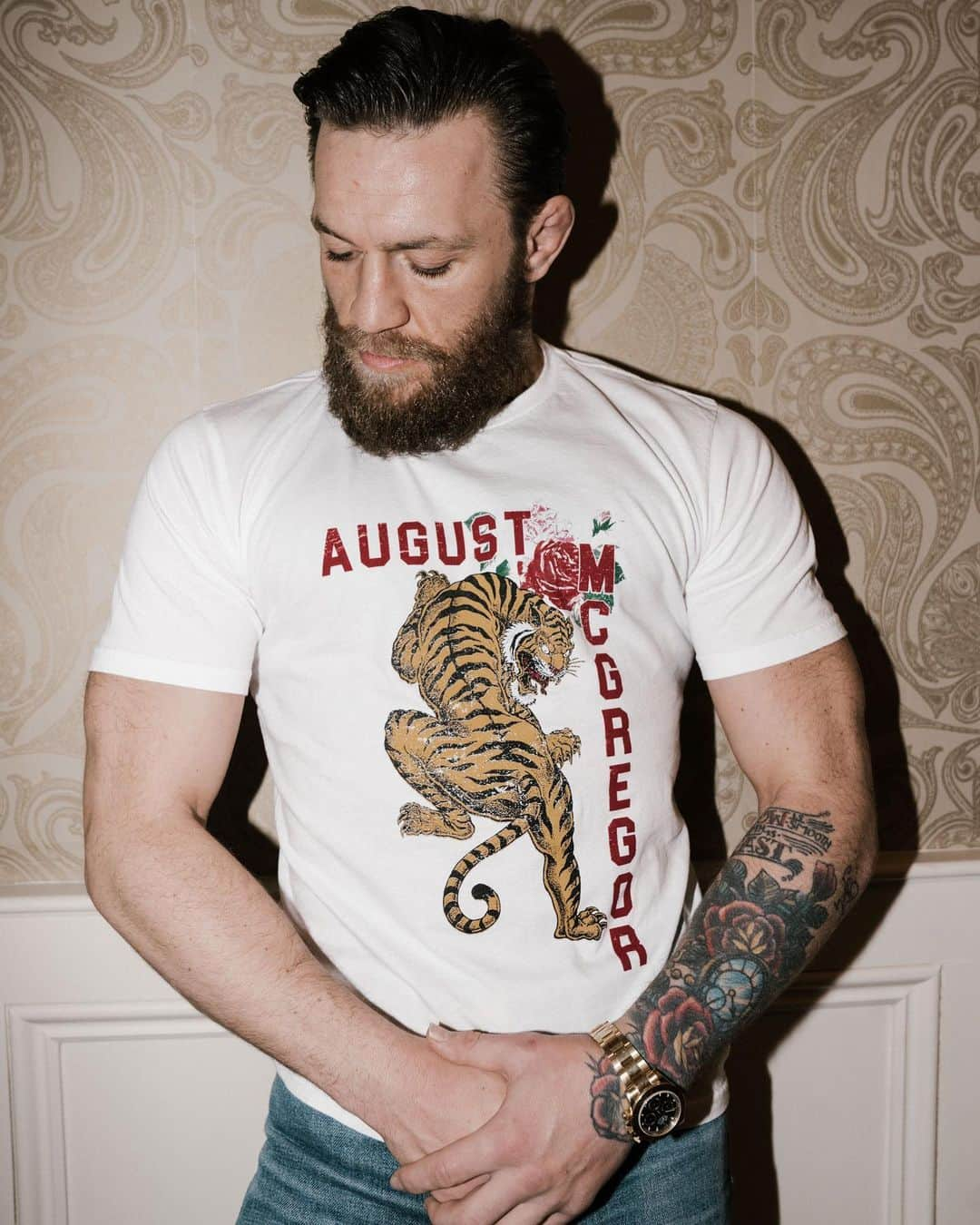 コナー・マクレガーさんのインスタグラム写真 - (コナー・マクレガーInstagram)「New @augustmcgregor  The Tiger Rose 🐅 🌹」11月21日 6時29分 - thenotoriousmma