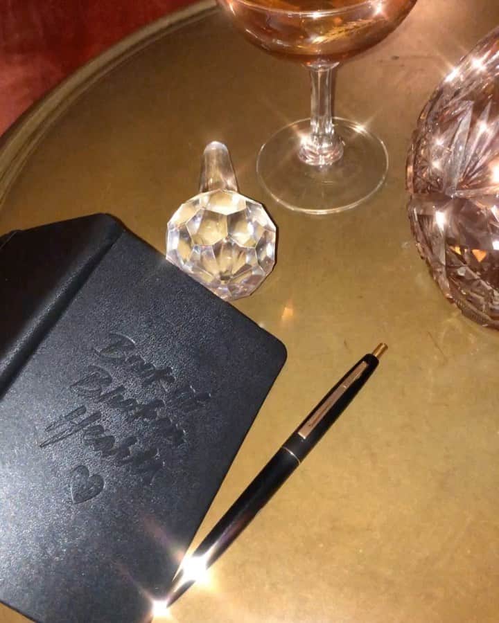 メイヤー・ホーソーンのインスタグラム：「Book of Broken Hearts Moleskine®️ notebooks are in the shop and they are real cute & make great gifts ✨」