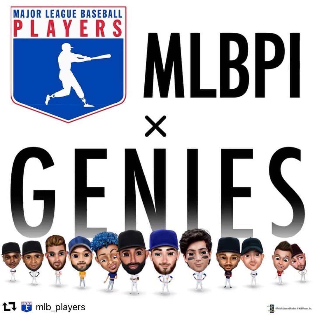 エバン・ロンゴリアさんのインスタグラム写真 - (エバン・ロンゴリアInstagram)「#repost @mlb_players ・・・ MLBPI x @genies is here! | Excited to announce our 1,200+ active MLB players are joining the Avatar Agency!」11月21日 7時42分 - evan.longoria3