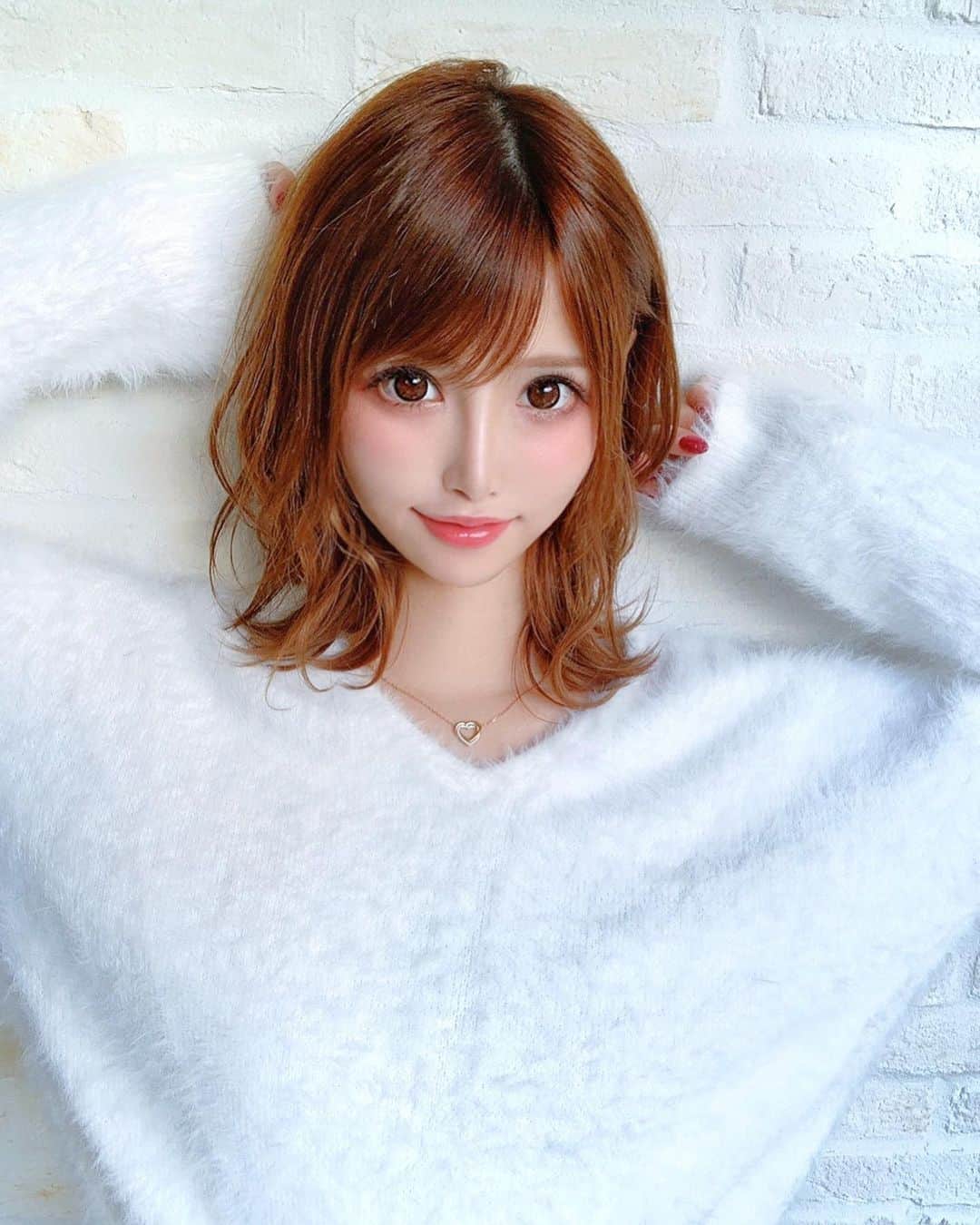 のインスタグラム：「ヘア撮影✩。✧*。 @felice_junpei  もふもふ( *´꒳`* )♡♡ #ヘア撮影#フェリーチェ#サロンモデル #ショートカット#ヘアアレンジ#ゆるふわ#ミディアムヘア」