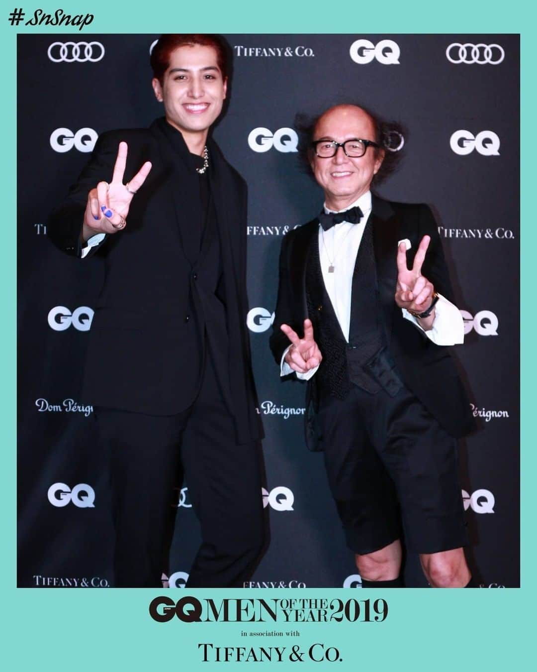 GQ JAPANさんのインスタグラム写真 - (GQ JAPANInstagram)「GQ MEN OF THE YEAR 2019🤵with 鈴木編集長&kemioさん @mmkemio  授賞式舞台裏からオフショットを公開中📸 ロサンゼルスやニューヨークに拠点を移し、YouTuberとしてグローバルに活躍するkemioさん。今年GQ MEN OF THE YEARで「ユース・インフルエンサー・オブ・ザ・イヤー賞」を受賞。  #motyjp #tiffanyandco #domperignon #audijapan @TiffanyAndCo @domperignonofficial @audijapan」11月21日 19時12分 - gqjapan