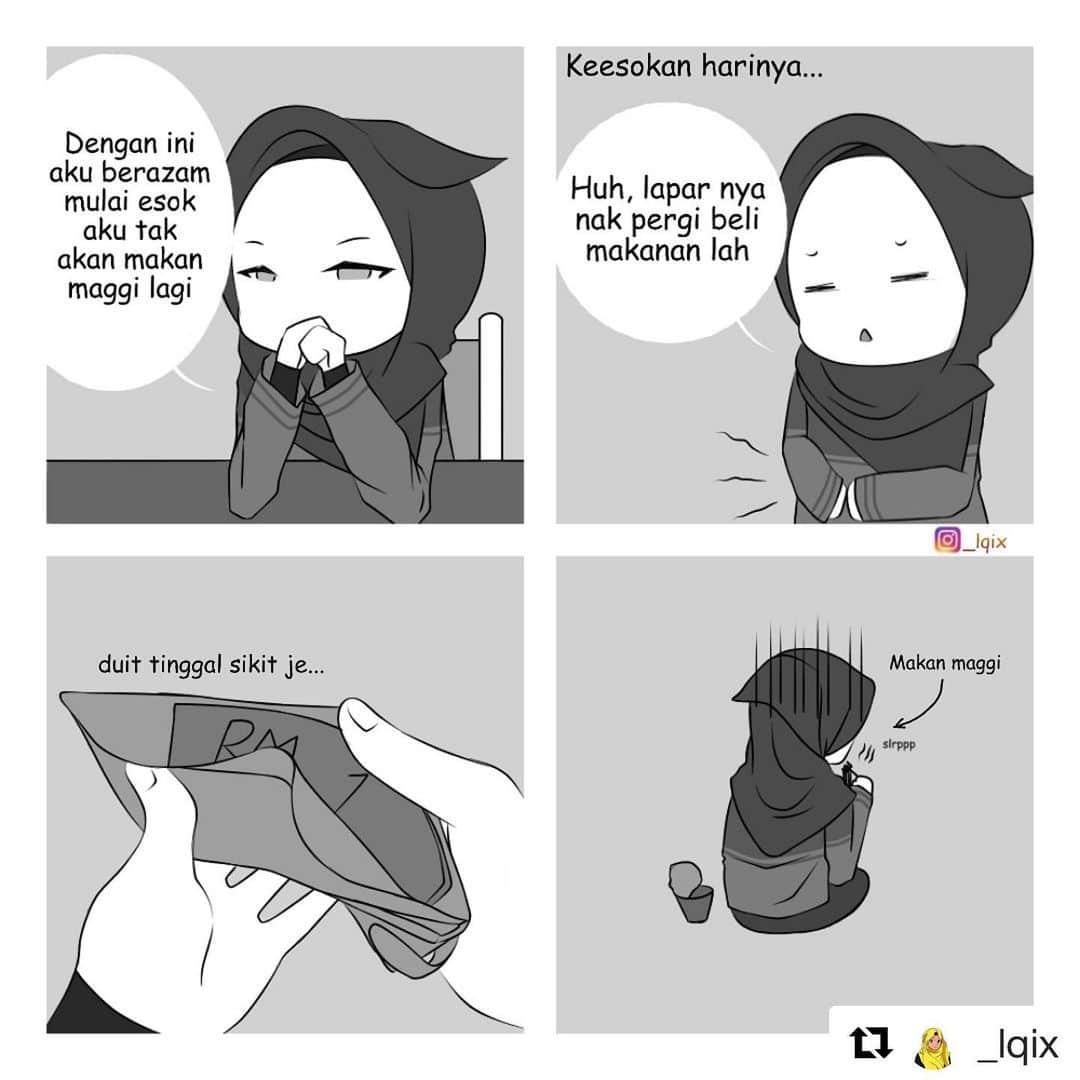 Koleksi Komik Malaysiaさんのインスタグラム写真 - (Koleksi Komik MalaysiaInstagram)「#Repost @_lqix with @get_repost ・・・ Student Life #komik #komikmalaysia」11月21日 19時26分 - tokkmungg_exclusive