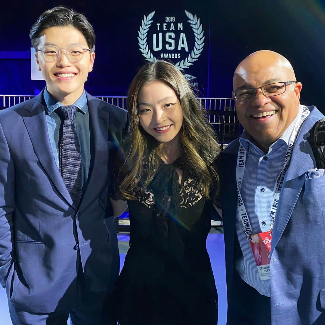 アレックス・シブタニさんのインスタグラム写真 - (アレックス・シブタニInstagram)「One of the best parts of the #TeamUSAAwards was seeing @miketiriconbc (we hadn’t seen each other since @pyeongchang2018)! Make sure to follow Mike - he’s a world-class sportscaster and is the primetime host of @nbcolympics! #ShibSibs #TeamUSA #NBCOlympics #Tokyo2020」11月21日 10時44分 - shibsibs