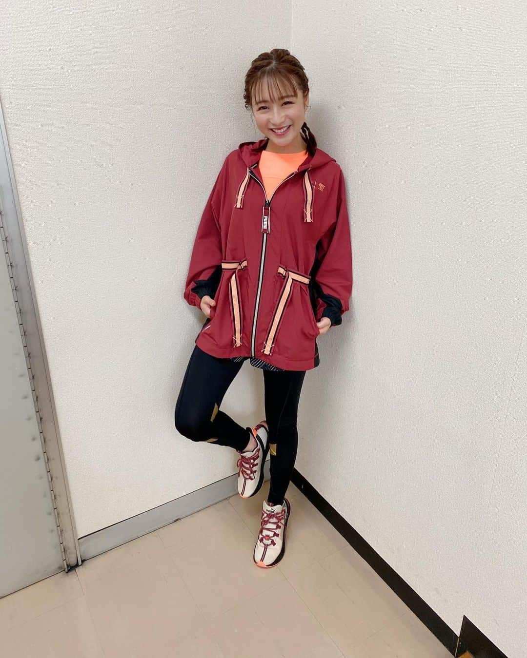 鈴木奈々さんのインスタグラム写真 - (鈴木奈々Instagram)「全身PUMAです♡♡♡ #スポーツウェア  #puma @puma」11月21日 11時07分 - nana_suzuki79