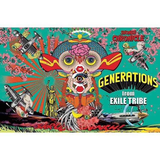 DirtyOrangeのインスタグラム：「11/21 release  GENERATIONS from EXILE TRIBE 『SHONEN CHRONICLE』  12.DREAMERS  作曲、編曲で携わらせて頂いてます。 アルバムリリースと共に、紅白出場おめでとうございます🎊 皆様、是非よろしくお願いします🙏🔥」