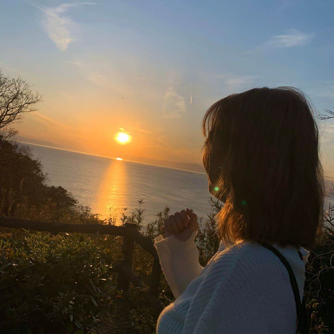 榎本温子さんのインスタグラム写真 - (榎本温子Instagram)「#portrait #instaphoto #夕焼け #sunset #sunsetgram」11月21日 12時57分 - atsuko_bewe