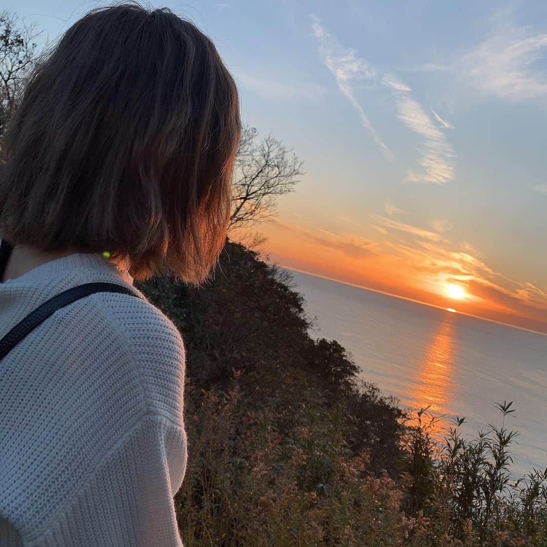 榎本温子さんのインスタグラム写真 - (榎本温子Instagram)「#portrait #instaphoto #夕焼け #sunset #sunsetgram」11月21日 12時57分 - atsuko_bewe