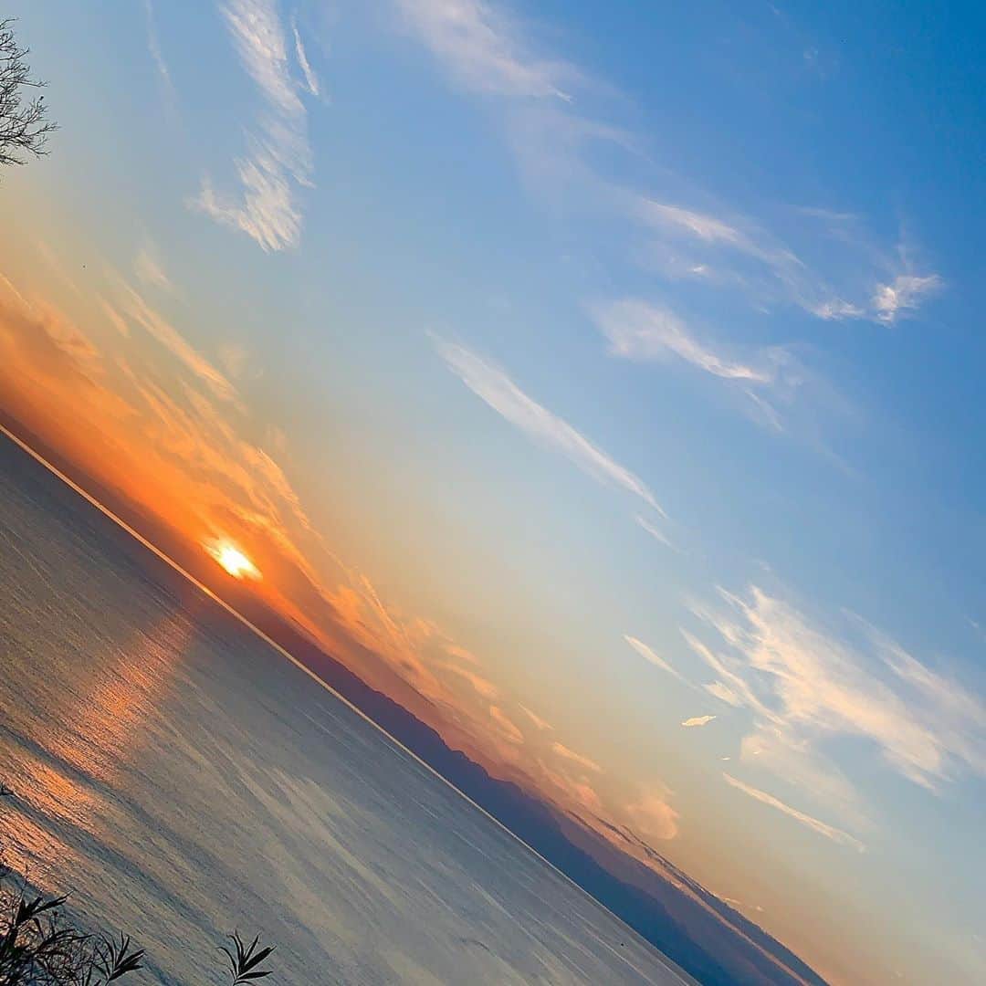 榎本温子さんのインスタグラム写真 - (榎本温子Instagram)「#portrait #instaphoto #夕焼け #sunset #sunsetgram」11月21日 12時57分 - atsuko_bewe