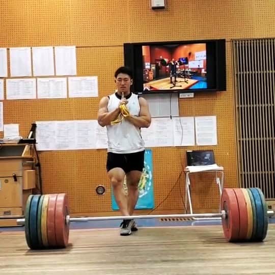 山本俊樹のインスタグラム：「- snatch dead lift 230 KG @ninja_lifter  @ninja_lifter  @ninja_lifter」