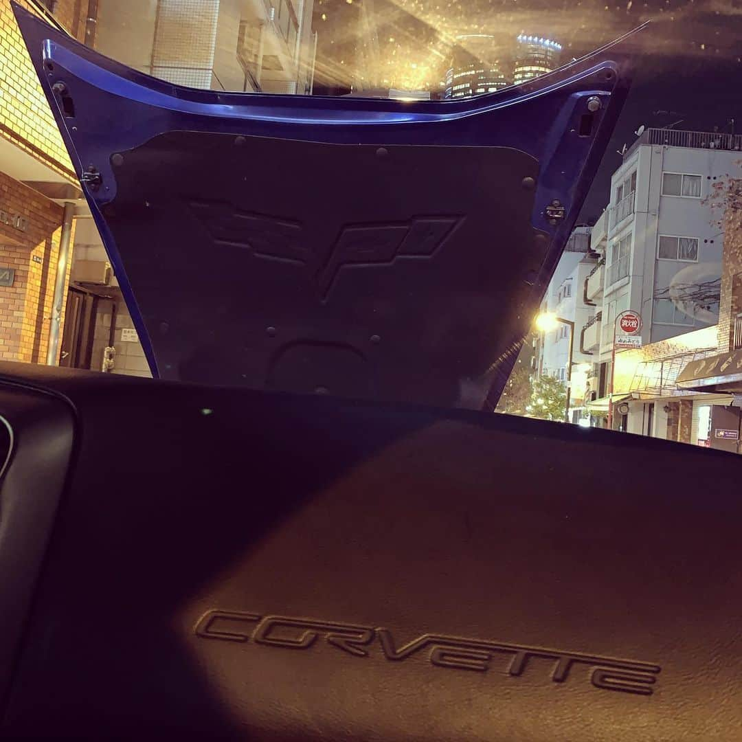 奥山春香さんのインスタグラム写真 - (奥山春香Instagram)「べち子オーバーヒート😢」11月21日 19時55分 - corvetteharuka