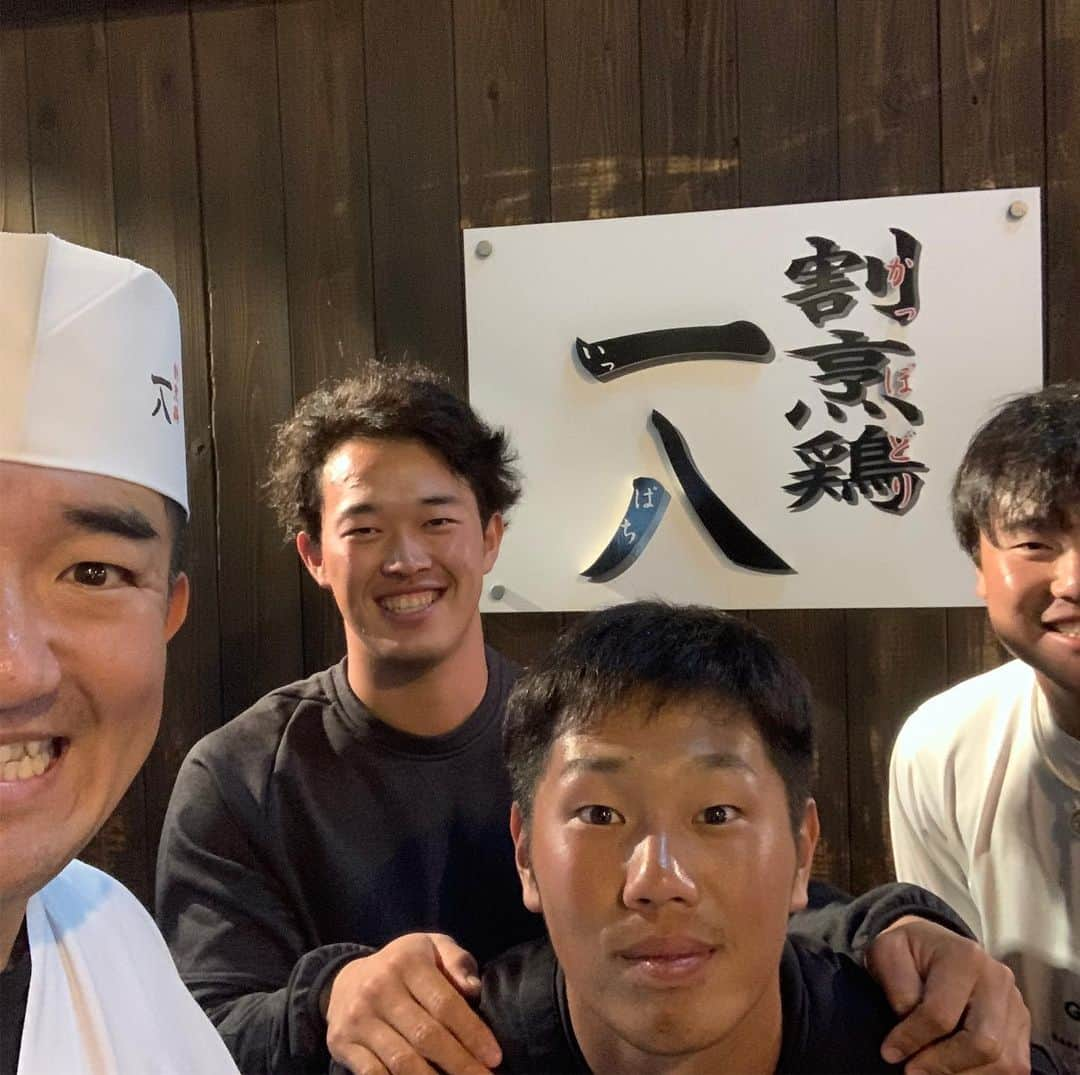 渡邉大樹さんのインスタグラム写真 - (渡邉大樹Instagram)「キャンプ終わりました！！ 松山の一八、めちゃくちゃ美味しかったのでみなさんぜひ行ってください😺」11月21日 14時28分 - w_daiki_49