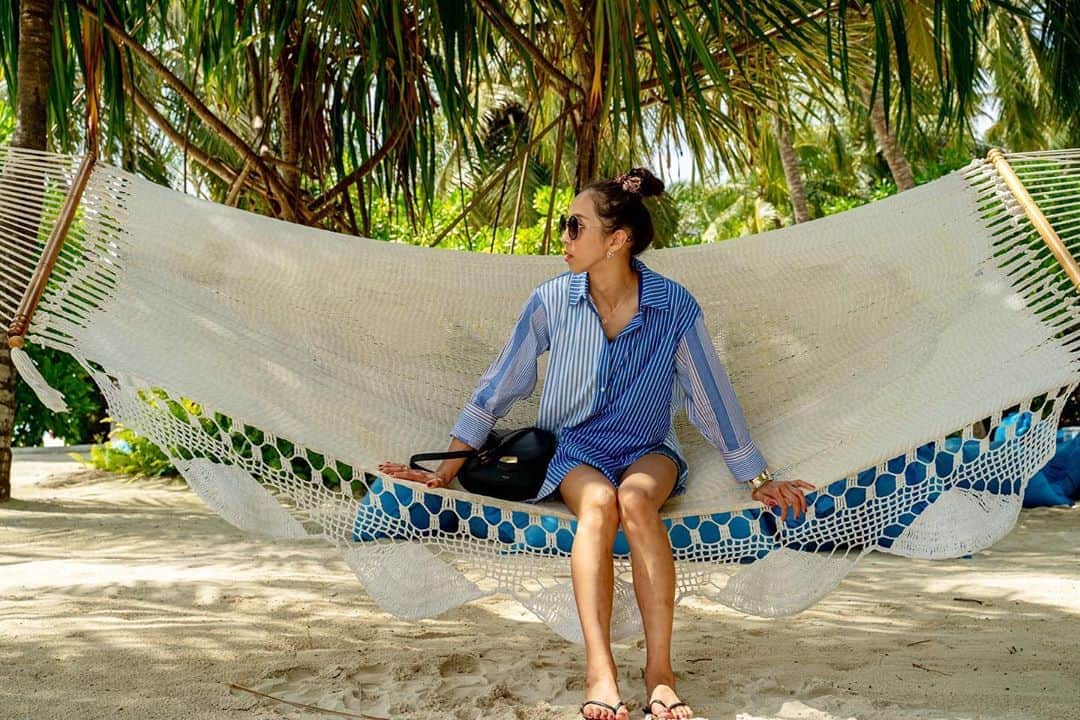 野口啓代のインスタグラム：「Maldives🇲🇻 Everything is beautiful..」