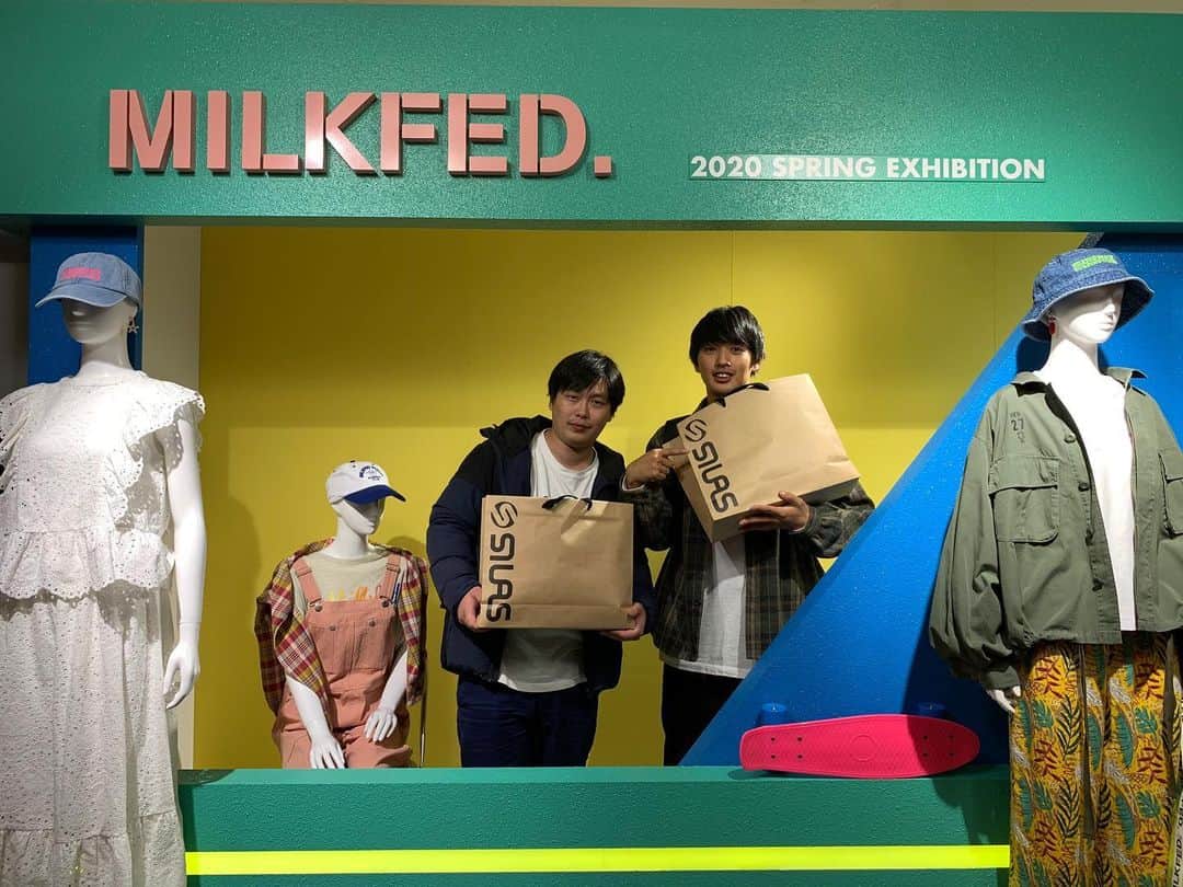 のインスタグラム：「MILKFEDさんの展示会に行かせて頂きましたー！」
