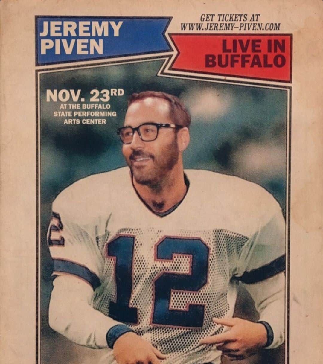 ジェレミー・ピヴェンさんのインスタグラム写真 - (ジェレミー・ピヴェンInstagram)「Had a cup of coffee with the Bills  back in the day ... Jersey # said Quarterback  and body said KICKER」11月22日 4時15分 - jeremypiven