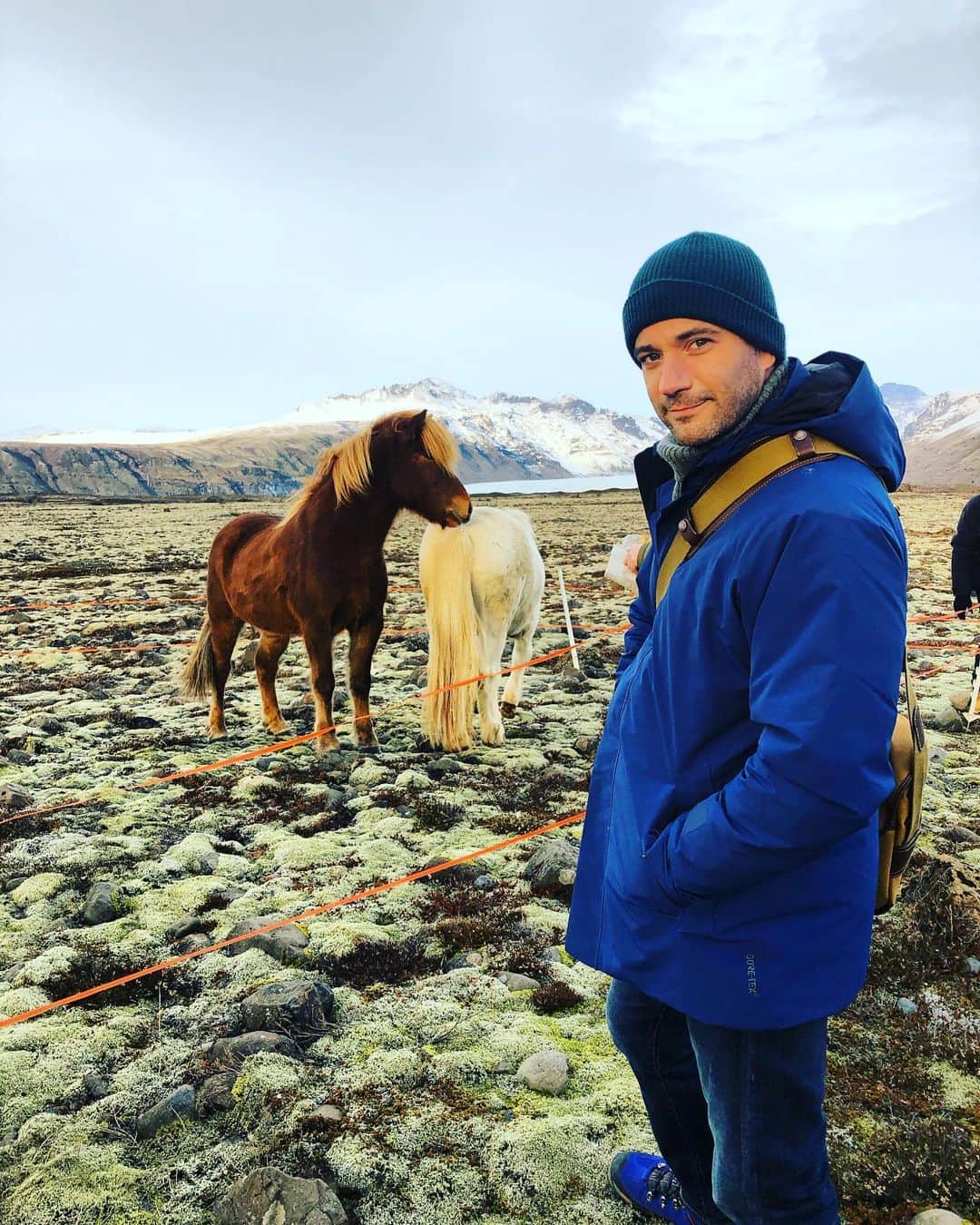 コリン・ドネルのインスタグラム：「Continuing the #Iceland Adventures • • • #LoveOnIceland #Hallmark @pattimurin」