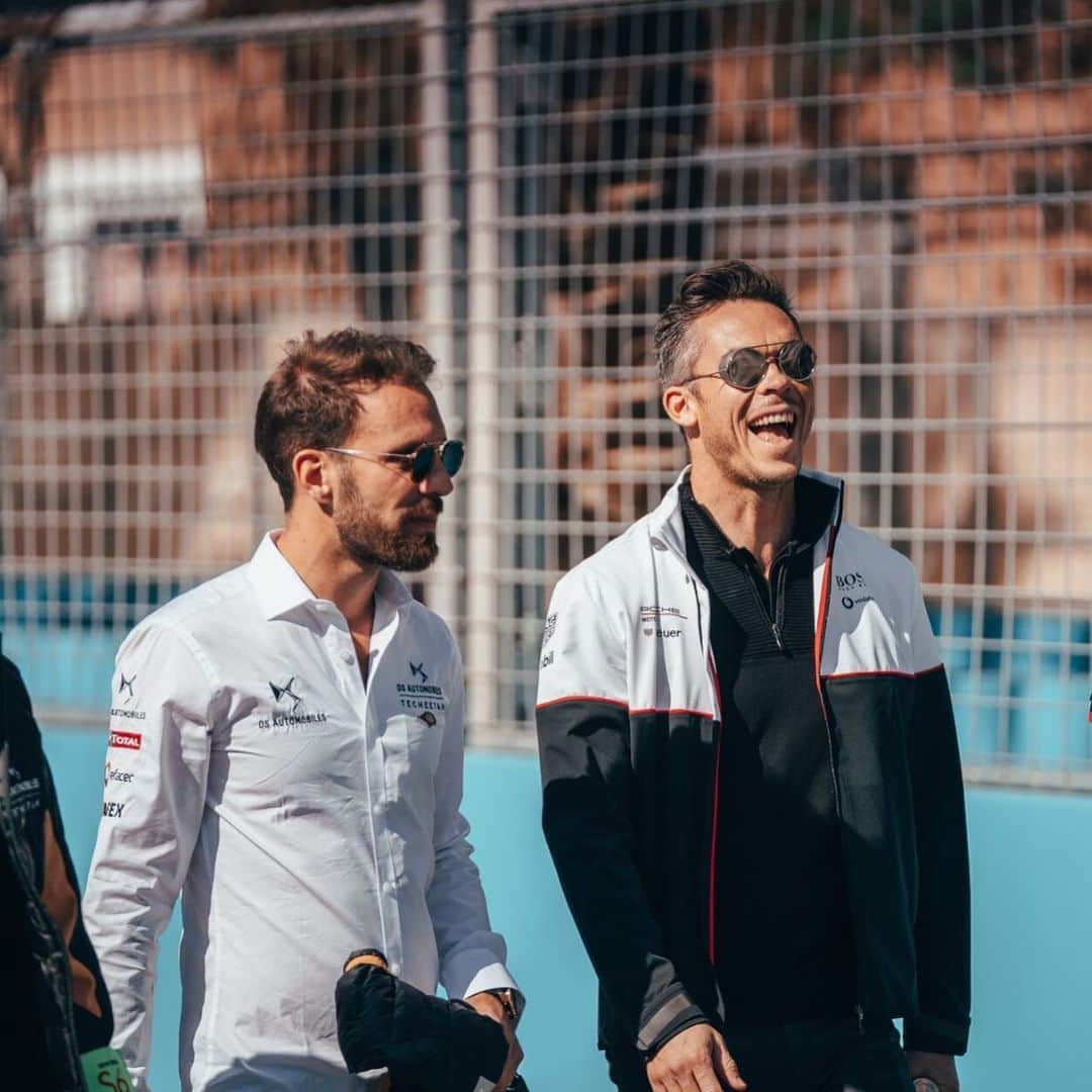アンドレ・ロッテラーのインスタグラム：「Once a team, always a team!  somehow :-) #jeandre Good luck @jeanericvergne on catching the 3rd 🏆title champ!」
