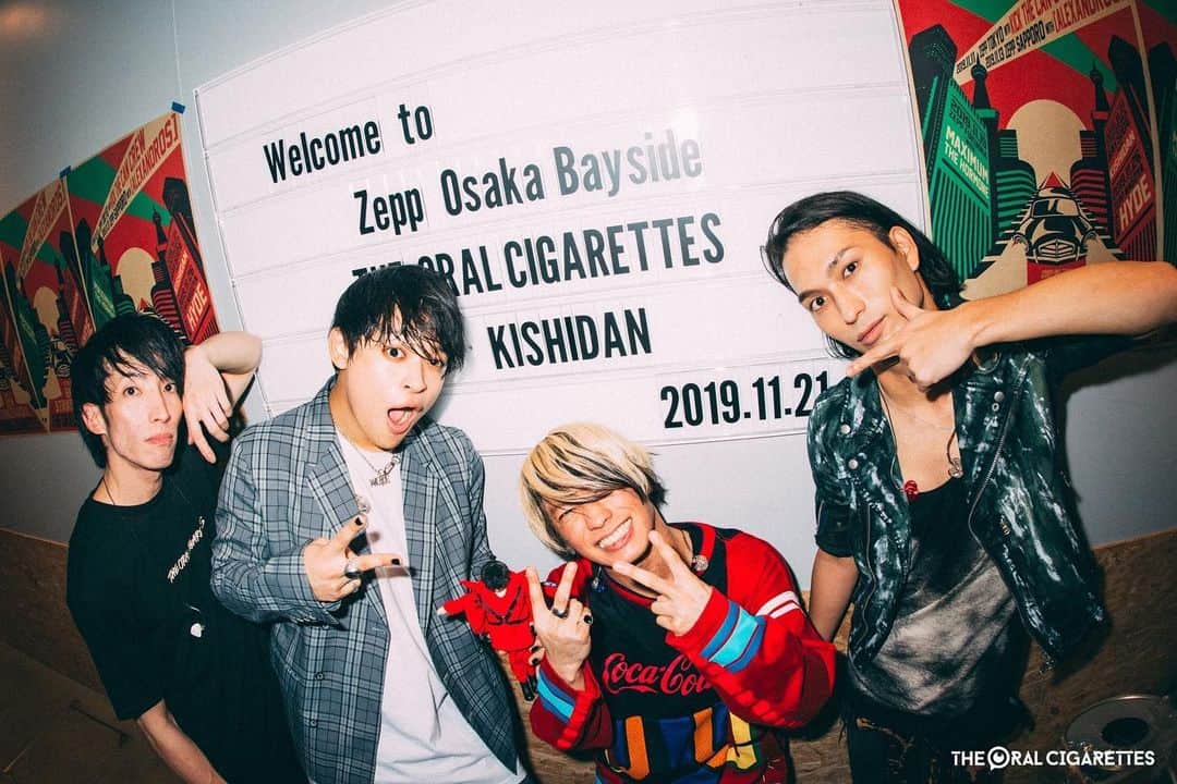 鈴木重伸のインスタグラム：「11.21 BKW STRIKES BACK TOUR ＠ Zepp Osaka bayside 開演から終演まで、こんなに楽しかったのは氣志團さんのおかげです。 笑いと感動が入り混じりました。 ありがとうございました。 photo by SATOSHI HATA」