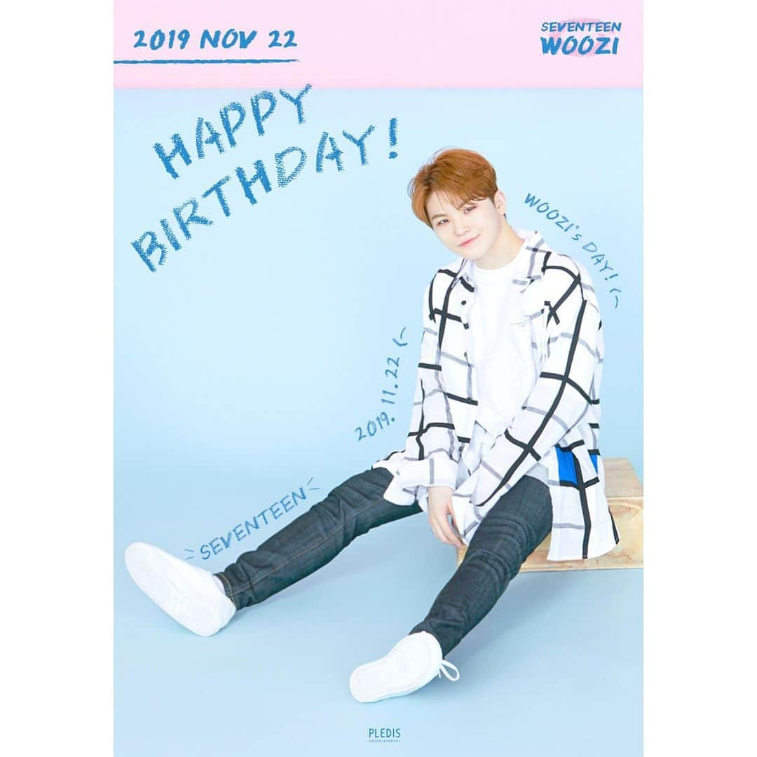 SEVENTEENさんのインスタグラム写真 - (SEVENTEENInstagram)「🍚20191122 Happy WOOZI's Day🍚  #Happy_WOOZI_Day 🎂  #우지 #WOOZI #SEVENTEEN #세븐틴」11月22日 0時00分 - saythename_17