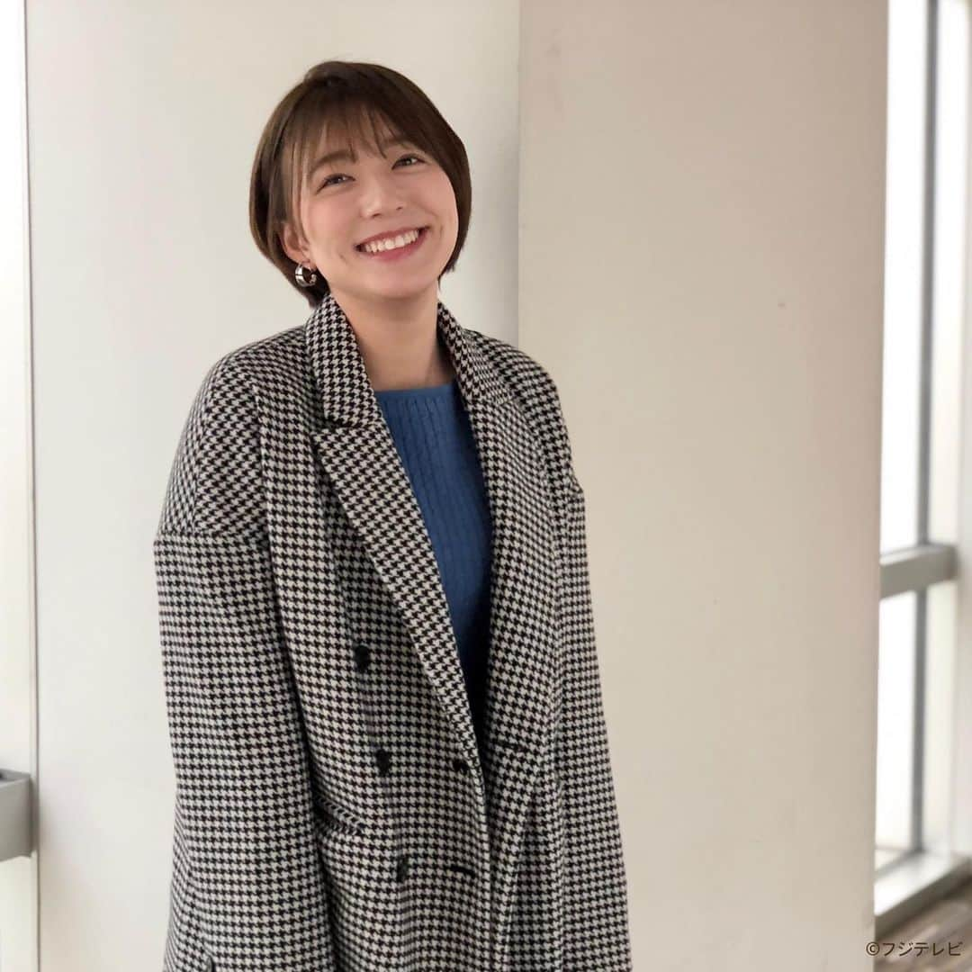 フジテレビ「めざましテレビ」さんのインスタグラム写真 - (フジテレビ「めざましテレビ」Instagram)「11月21日（木）きょう何着て行く？ ・ ファッション雑誌CanCamとコラボした お天気コーナー「きょう何着て行く？」 阿部華也子ちゃんの毎日のコーデを紹介♪ ・ 【きょうのコーデ】 コート→#バナナリパブリック 2万7626円 ニット→#ViS 3980円 パンツ→#RANDEBOO 9400円 靴→#インターショシュール 2万2000円 イヤリング→#アネモネ 1800円 ・ 【コーデのポイント】 千鳥格子のコートで上品なコーデ🧥 スイートな柄なのでモノトーンや チェスタータイプのものを選ぶと大人っぽくきまります✨ 白いパンツを合わせてスタイリッシュに👀✨ ・ #めざましテレビ #きょう何着て行く？ #阿部華也子 #今日のコーデ#コーデ #CanCam #今日のファッション#ootd #きょう何着て行く？は月〜金朝6時22分ごろ放送！」11月22日 2時26分 - mezamashi.tv