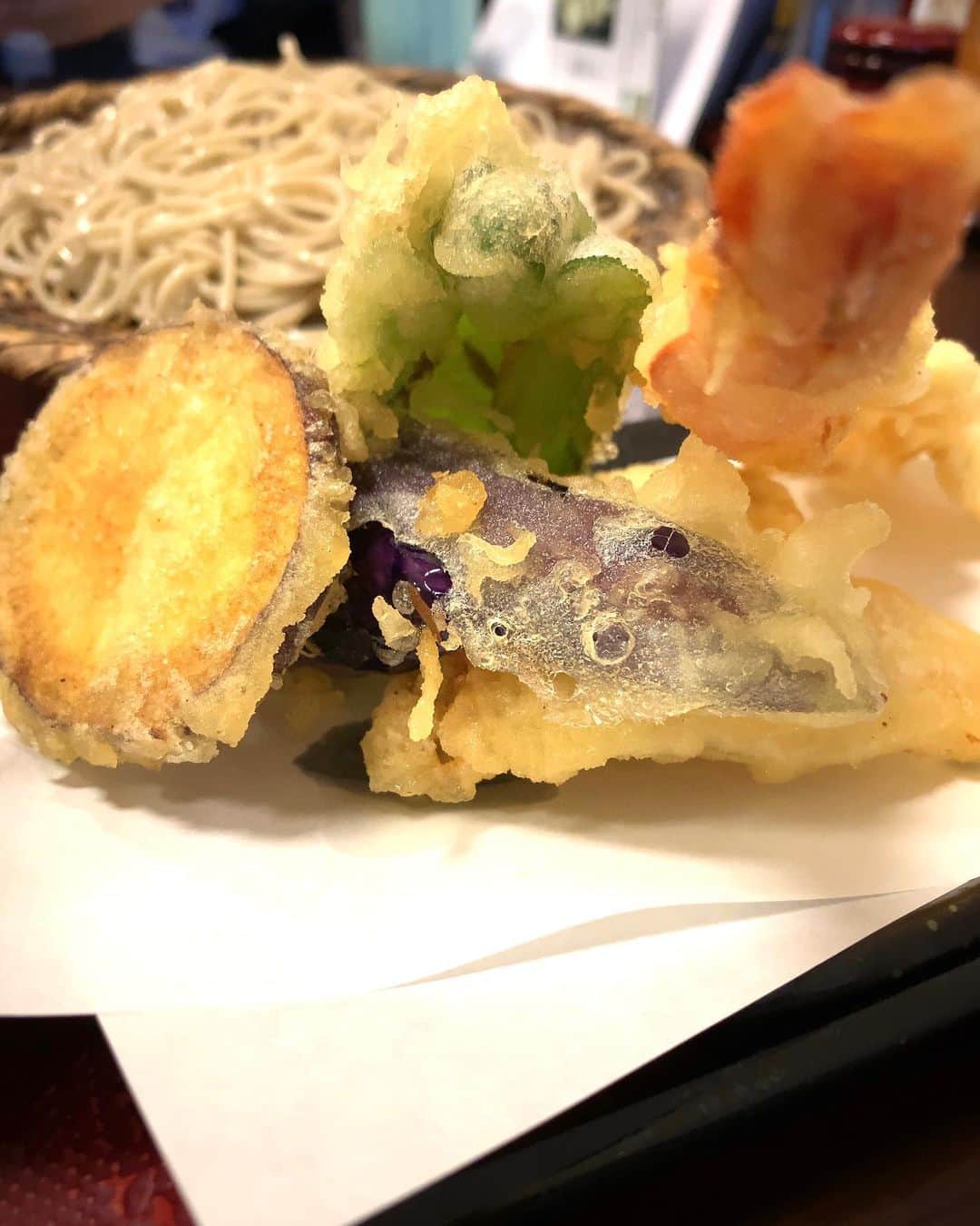 のインスタグラム：「本日取材になります。蕎麦は寒い日も冷たいやつ」