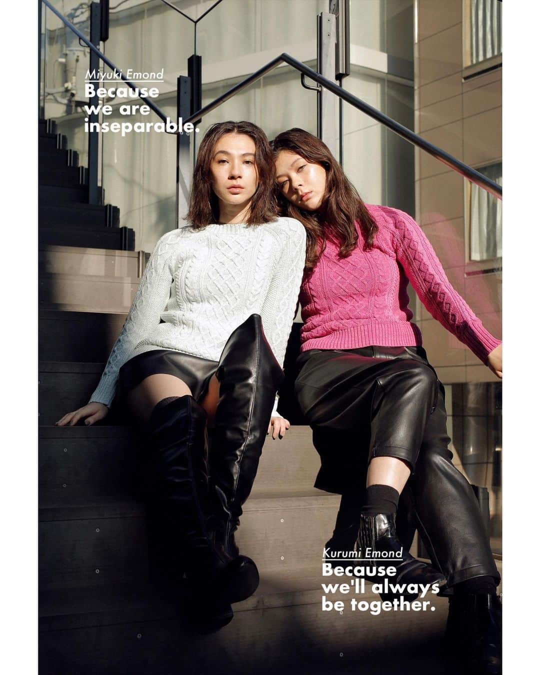 エモン・久瑠美のインスタグラム：「GAP x DropTokyo 👩‍👧 #GiftTheThought #その想いを贈ろう」