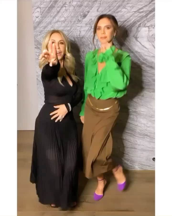 のインスタグラム：「@anastasiabeverlyhills @anastasiasoare my friend, your love and support means more than you could ever know. Thank you for opening your home and welcoming me into your beauty community. Women supporting women!! Kisses X」
