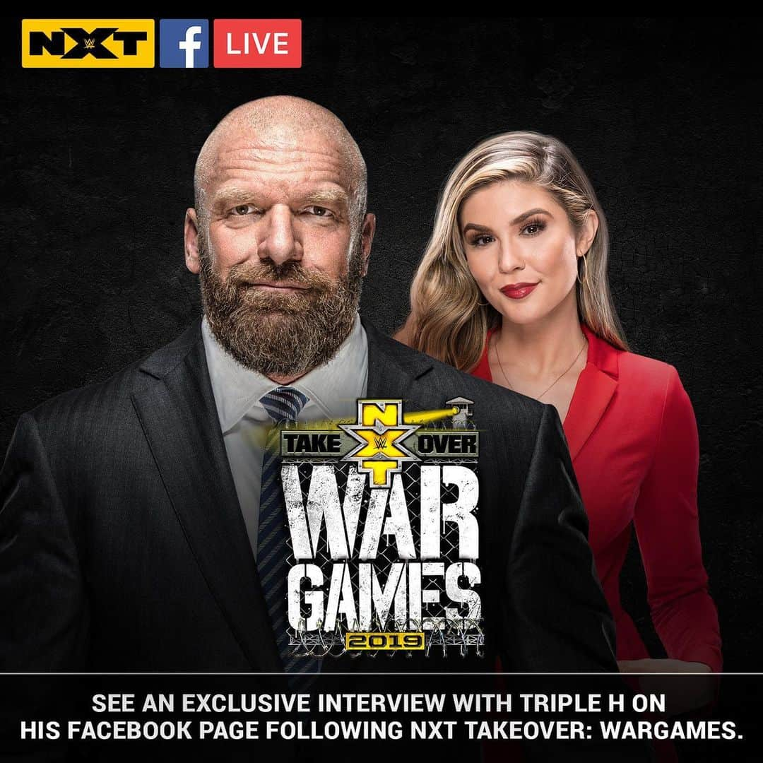 トリプルHさんのインスタグラム写真 - (トリプルHInstagram)「LIVE on my official Facebook following #NXTTakeOver: WarGames. @cathykelley」11月22日 5時56分 - tripleh