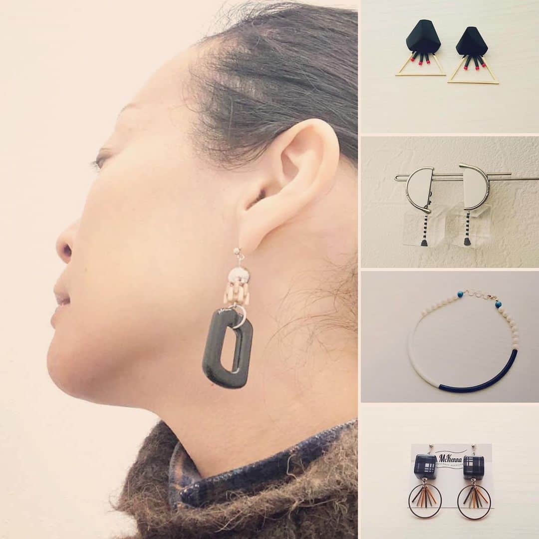 のインスタグラム：「タピエスタイル丸の内店です。 ハンドメイドアクセサリーのセレクトショップです。 写真はMcKenna展示中のアクセサリーを カタログ形式でご紹介。 細部の細かなデザインがさりげなく効いています。 小粒でピリッとしたブランドです。 丸の内店ではハンドメイドアクセサリーに精通したスタッフがプレゼントの相談に対応いたします。 . ▼10/22～タピエスタイル丸の内店にて常設中. . #ハンドメイドアクセサリー#歳をとっても女子#大人ポップ#タピエスタイル#丸ビル#McKenna#thesaccashop #タピエスタイル東京丸の内店  #丸ビル」