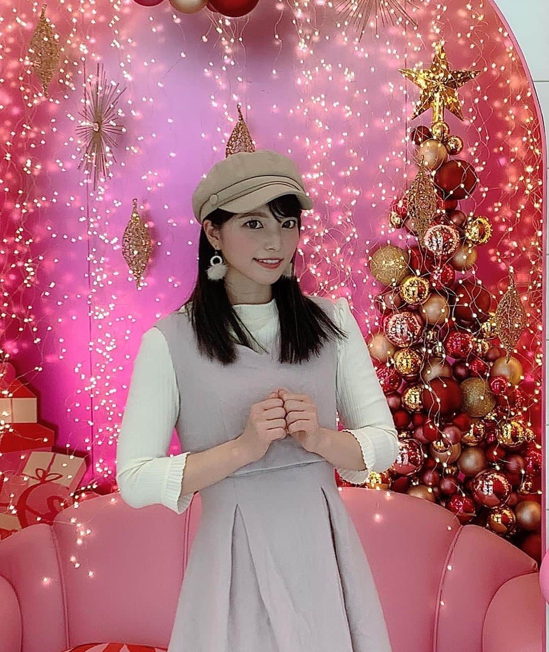 上原亜衣さんのインスタグラム写真 - (上原亜衣Instagram)「😘💗 #クリスマス  #pink」11月22日 8時14分 - ai_uehara_ex