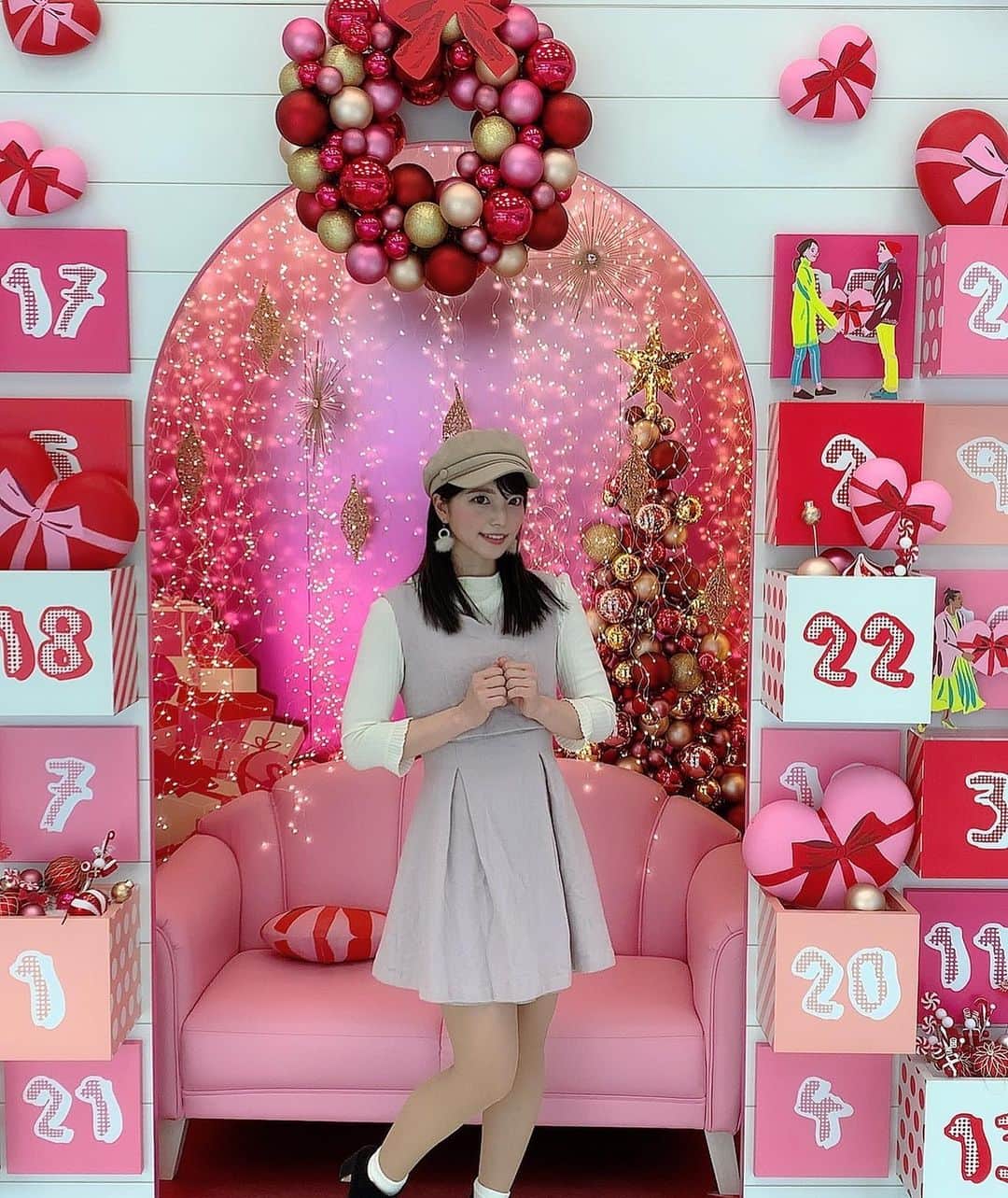 上原亜衣さんのインスタグラム写真 - (上原亜衣Instagram)「😘💗 #クリスマス  #pink」11月22日 8時14分 - ai_uehara_ex