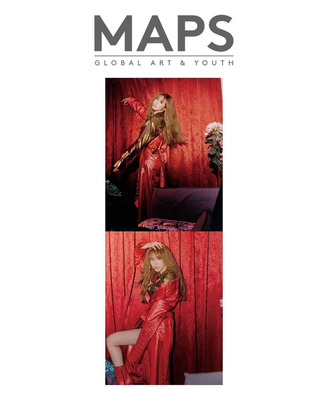 チョン・ヒョソンさんのインスタグラム写真 - (チョン・ヒョソンInstagram)「#MAPS #12월호 ❤️」11月22日 9時51分 - superstar_jhs
